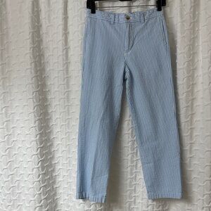 Vineyard Vines Cotton Striped Blue and White Pants